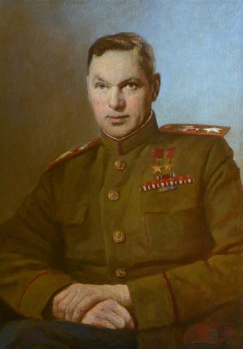 Портрет маршала Советского Союза К.К.Рокоссовского