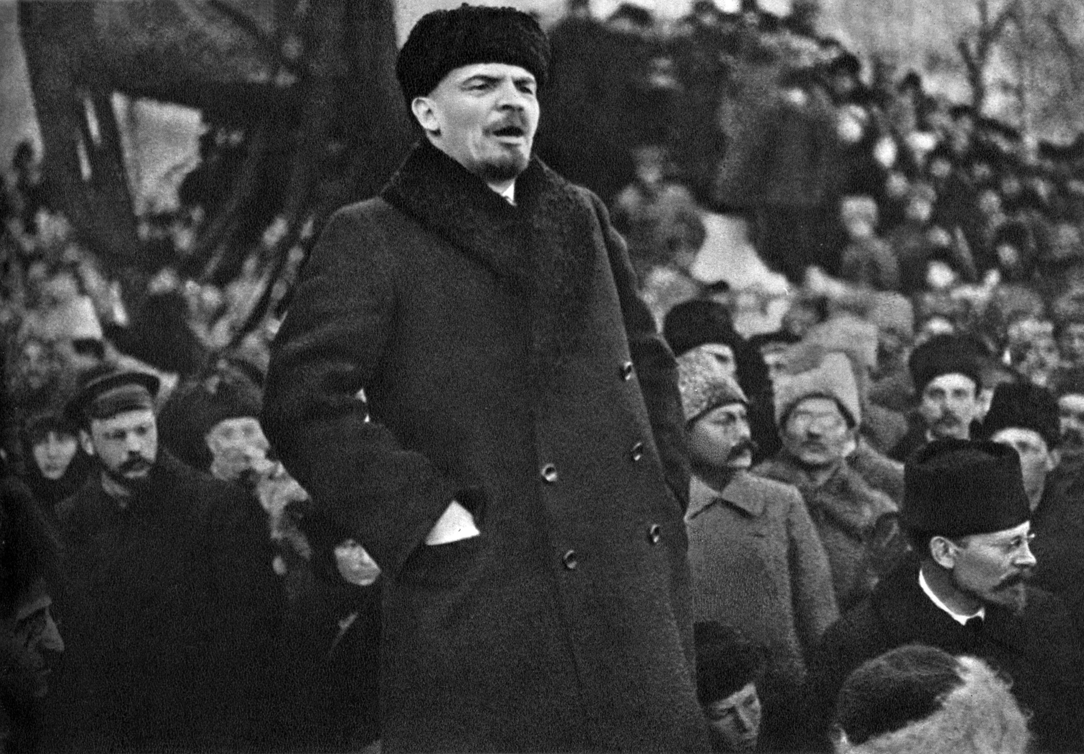 Люди революции 1917. Ленин 1917.