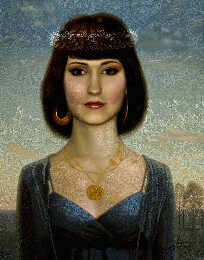 Дочь утреннего света. Портрет Анастасии Кольской.
