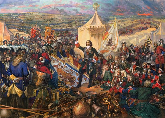 10 июля - День воинской славы России.  День победы русской армии над шведами в Полтавском сражении (1709)