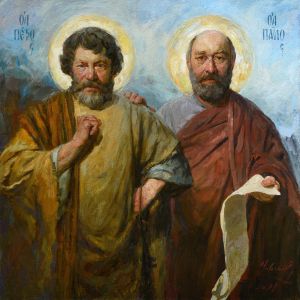 Апостолы Пётр и Павел.